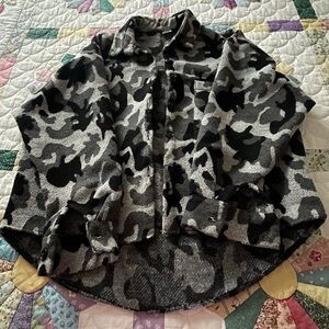 New Look Black and Gray Textured Jacket